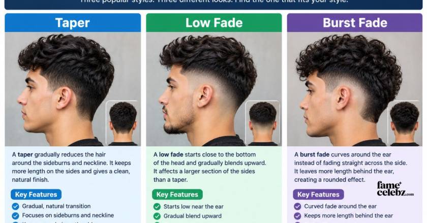 Taper vs Low Fade vs Burst Fade