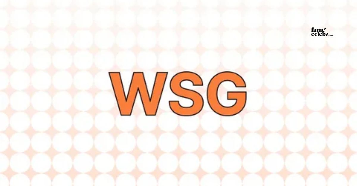 WSG Meaning in Text